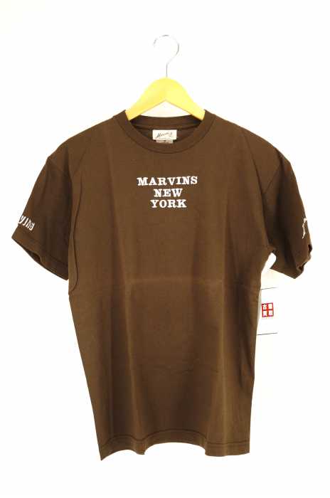 USED古着  （ユーズドフルギ） MARVINS NEW YORK プリントTシャツ メンズ トップス