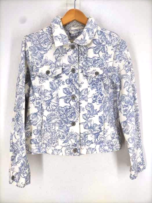 Eddie Bauer(エディーバウアー) 花柄デニムジャケット メンズ アウター