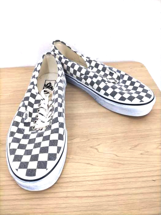 VANS(バンズ) Authentic チェッカーフラッグローカットスニーカー メンズ シューズ