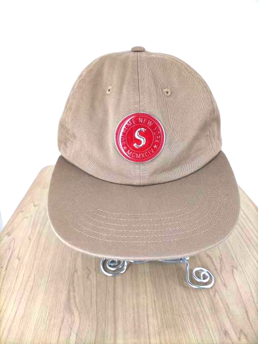 Supreme（シュプリーム） CHINO TWILL GEL S LOGO 6-PANEL メンズ 帽子