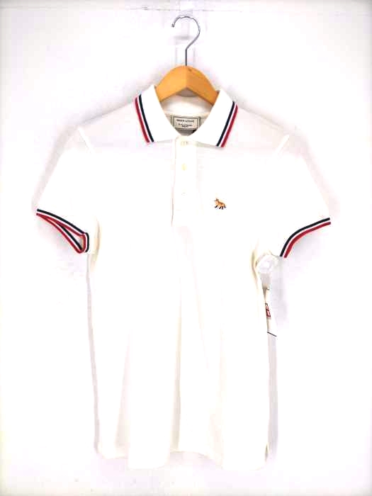 MAISON KITSUNE(メゾンキツネ) キツネパッチポロシャツ メンズ トップス