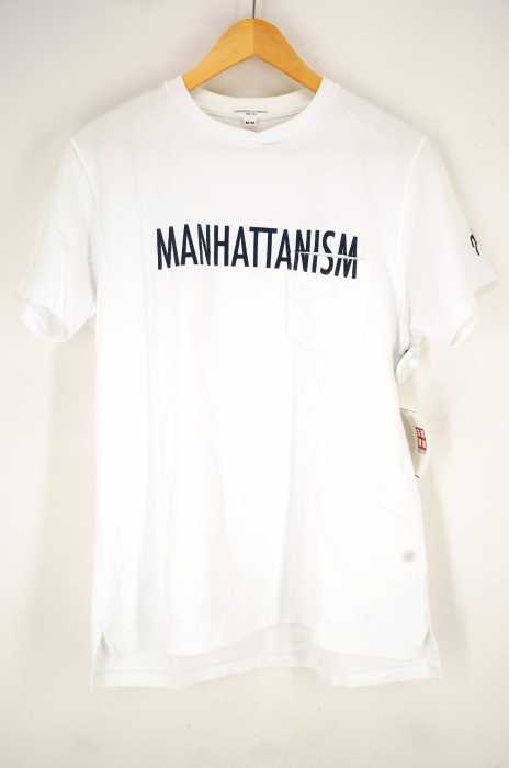 Engineered Garments (エンジニアードガーメンツ) MANHATTANISM TEE ポケT メンズ トップス