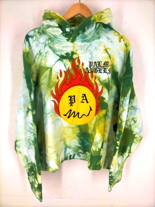 Palm Angels（パームエンジェルス） TIE DYE BURNING HEAD HOODIE メンズ トップス