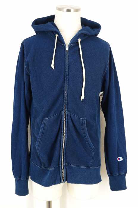 Champion （チャンピオン） REVERSE WEAVE インディゴ メンズ トップス
