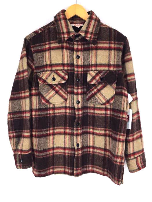 Wrangler(ラングラー) 韓国製 made in korea チェック柄ネルシャツ メンズ トップス