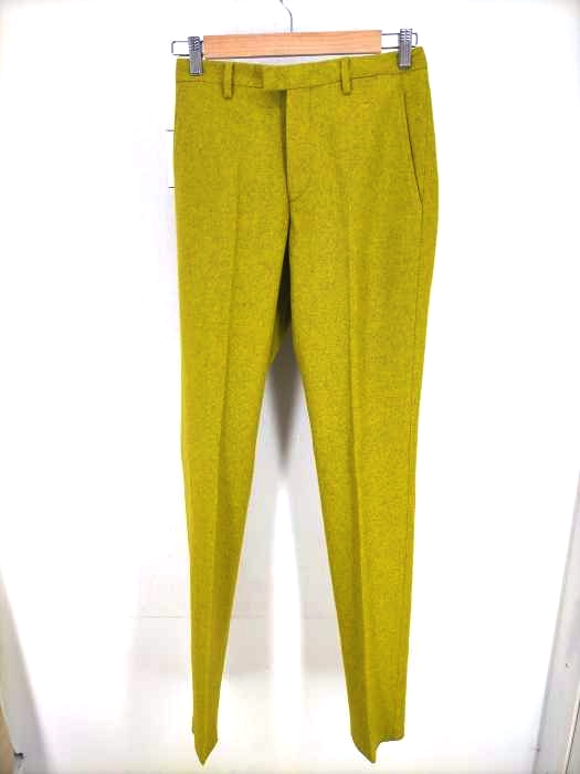 JIL SANDER(ジルサンダー) ネオンカラー スリムテーパードスラックス メンズ パンツ