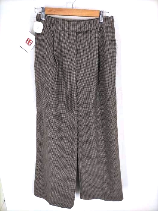 GIORDANO（ジョルダーノ） 1タックワイドスラックスパンツ レディース パンツ