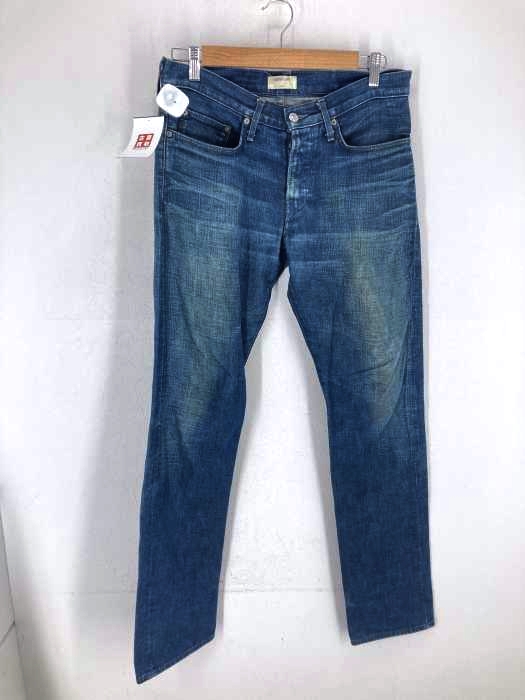 HELMUT LANG（ヘルムートラング） ダメージ 加工ボタンフライデニムパンツ メンズ パンツ