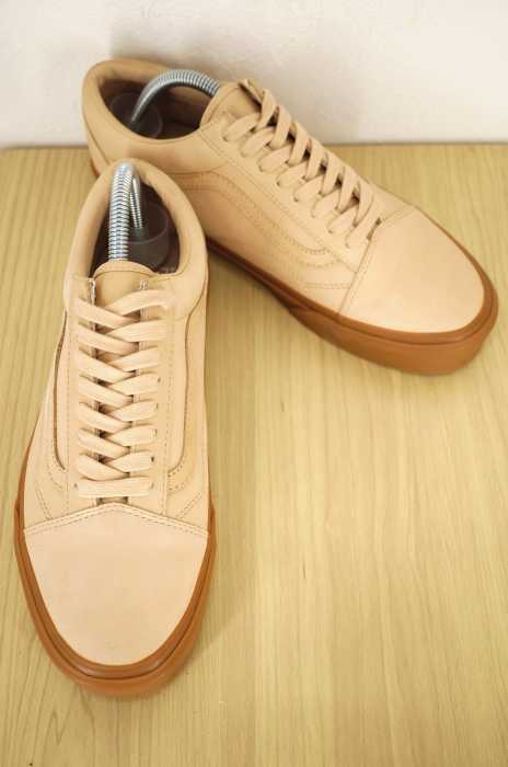 VANS （バンズ ） OLD SKOOL レザー スニーカー メンズ シューズ
