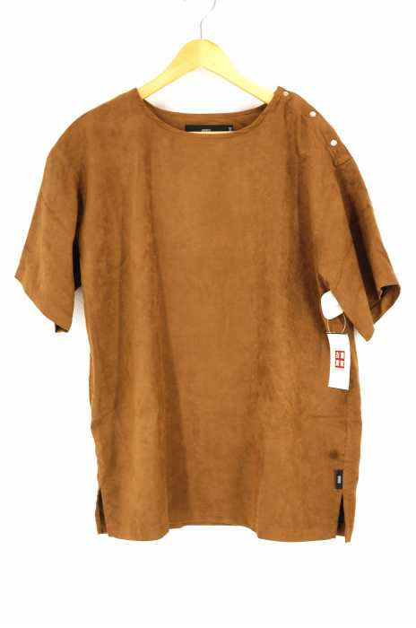 VAPORIZE（ヴェイパライズ） フェイクスウェードTシャツ メンズ トップス