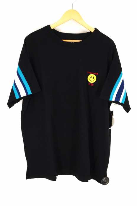 FACETASM × VIER(ファセッタズム ヴィーア) RIB BIG TEE メンズ トップス