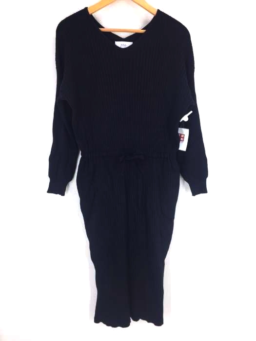 AZUL by moussy（アズールバイマウジー） リブブラウジングワンピース レディース ワンピース