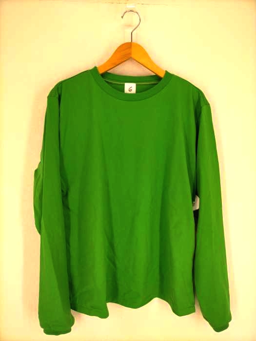 6(ROKU) BEAUTY&YOUTH UNITED ARROWS(ロクビューティーアンドユースユナイテッドアローズ) COTTON BASIC LONG SLEEVE T-SHIRT/Tシャツ レディース トップス
