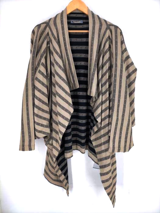 ISSEY MIYAKE(イッセイミヤケ) 総柄ニットガウン メンズ トップス