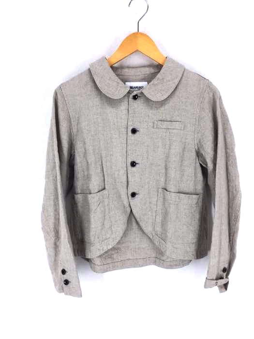 BEAMS BOY(ビームスボーイ) リネンシャツジャケット レディース トップス