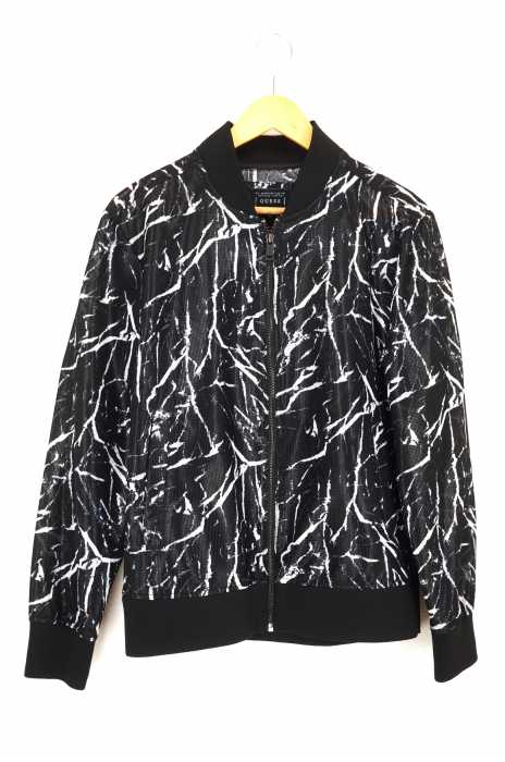 GUESS(ゲス) Mesh Bomber Jacket メンズ アウター