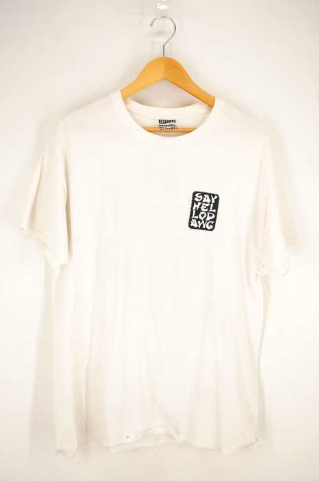 SAYHELLO(セイハロー) バックプリントTシャツ メンズ トップス