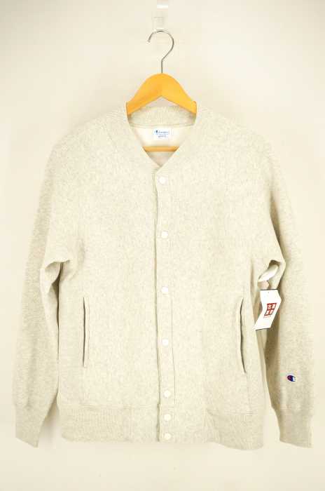 Champion (チャンピオン) 青単タグ リバースウィーブ スナップスウェットシャツ メンズ トップス