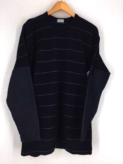 COMME des GARCONS HOMME(コムデギャルソンオム) AD1993 袖切替ウールニットソー メンズ トップス