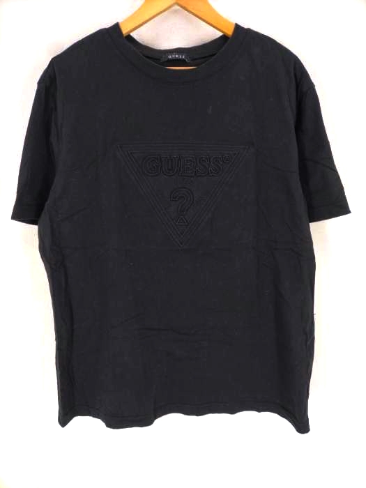 GUESS（ゲス） ロゴ クルーネックカットソー メンズ トップス