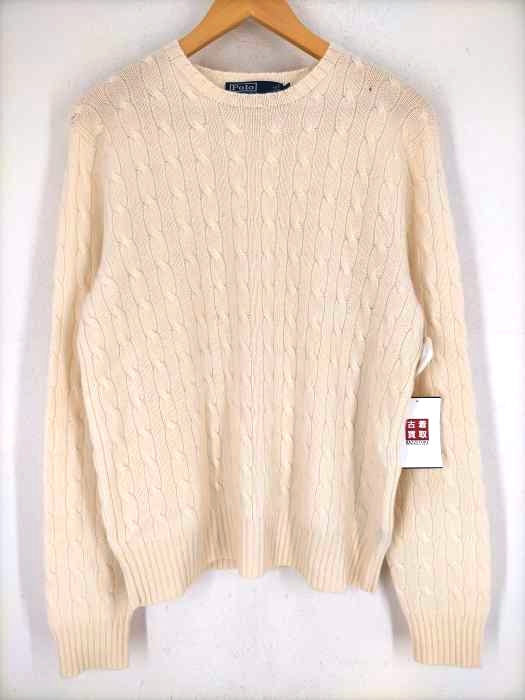 Polo by RALPH LAUREN（ポロバイラルフローレン） カシミヤクルーネックニット メンズ トップス