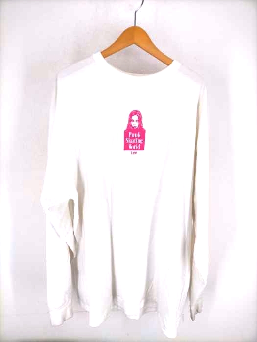 X-girl（エックスガール） FACE L/S TEE DRESS レディース トップス