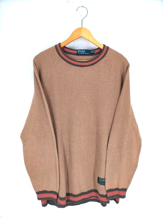 Polo by RALPH LAUREN（ポロバイラルフローレン） 鹿の子クルーネックニット メンズ トップス