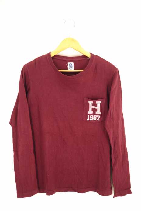 HR MARKET（ハリウッドランチマーケット） 胸ポケットロングスリーブTシャツ メンズ トップス