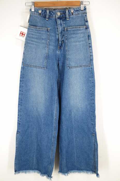 moussy （マウジー） STRAP WIDE DENIM レディース パンツ