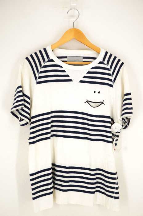 markaware （マーカウェア） スマイリーポケットボーダーTシャツ メンズ トップス