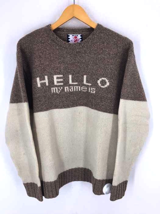 SON OFTHE CHEESE（サノバチーズ） HELLO MY NAME IS ニット メンズ トップス