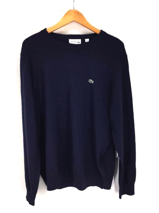 LACOSTE（ラコステ） 胸ロゴスニット メンズ トップス