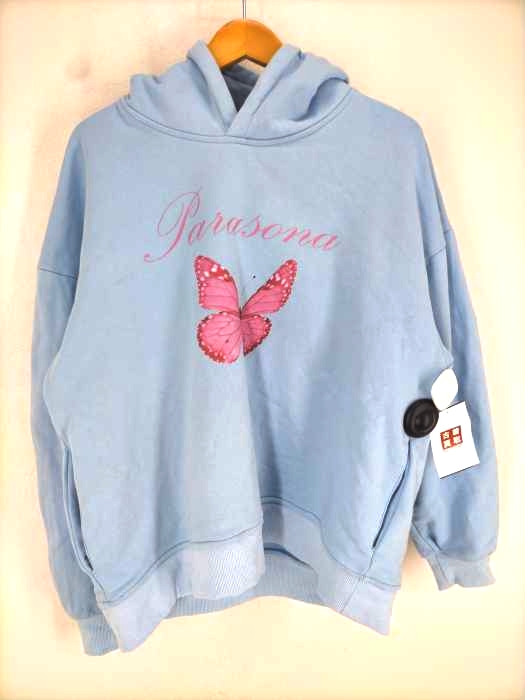 PARASONA(パラソナ) BABYBLUE BUTTERFLY HOODIE メンズ トップス