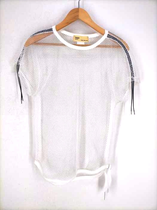 TOGA PULLA（トーガプルラ） メッシュTシャツ レディース トップス