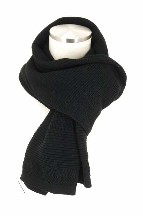 YASHIKI （ヤシキ） Waffle Stole ワッフル編みマフラー メンズ ファッション雑貨