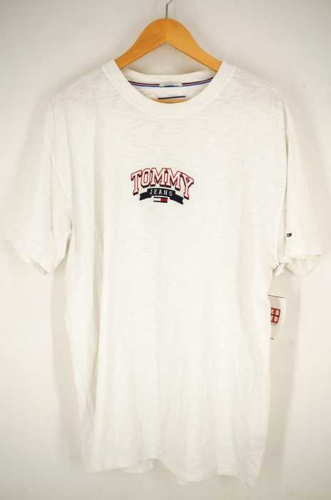 tommy jeans（トミージーンズ） フロント刺繍Tシャツ メンズ トップス