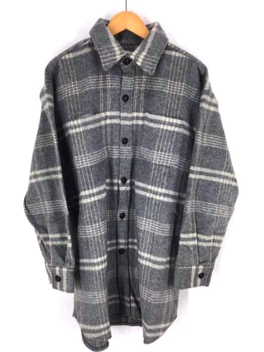 Ungrid（アングリッド） シャギーチェックルーズシャツ レディース トップス
