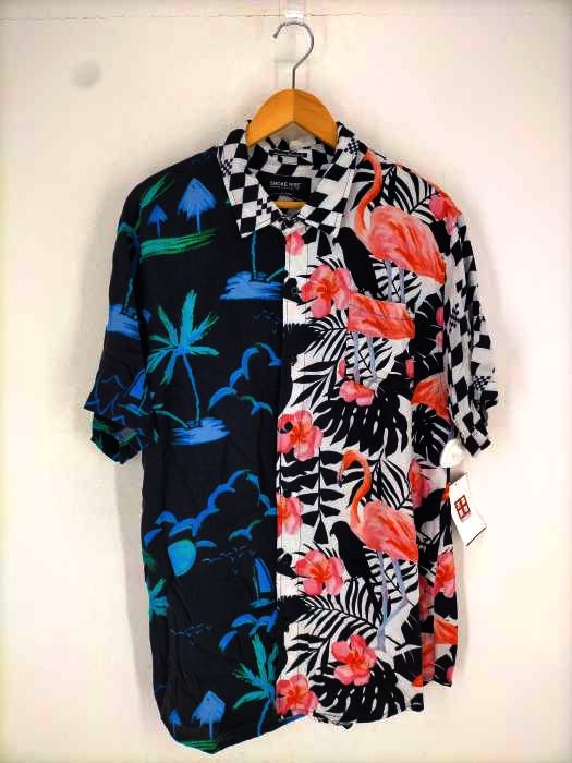 SMOKE RISE（） ボタニカルシャツ メンズ トップス