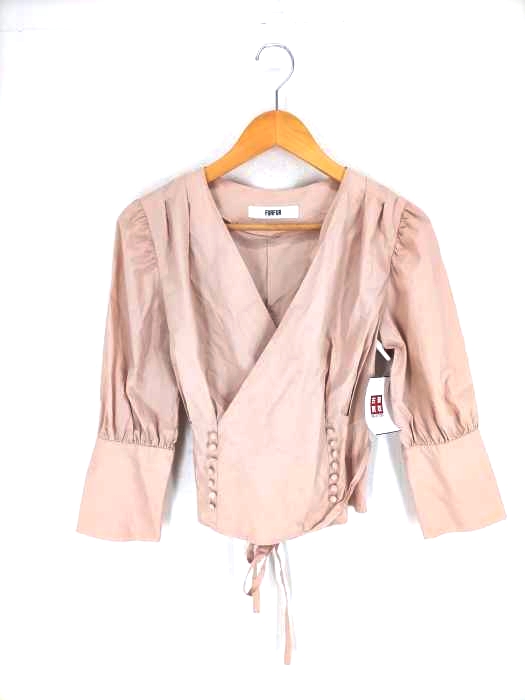 furfur（ファーファー） カシュクールブラウス レディース トップス