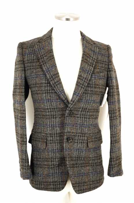 JOURNAL STANDARD TRISECT×Harris Tweed （ジャーナルスタンダードトライセクトハリスツイード） 2Bツイードテーラードジャケット メンズ アウター
