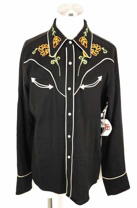 7×7 (セブンバイセブン) EMBROIDERY WESTERN SHIRT メンズ トップス