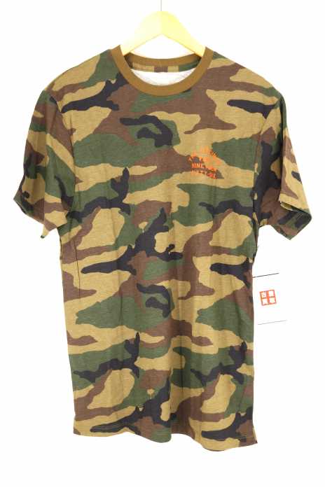 VANS (バンズ ) カモ柄 プリントTシャツ メンズ トップス