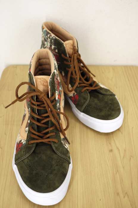 VANS （バンズ ） SK8-HI OLDSKOOL ULTLACUSH  ボタニカル柄 ハイカット メンズ シューズ