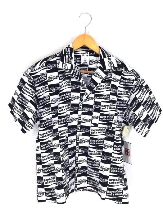 X-girl（エックスガール） COCA-COLA CHECKER S/S SHIRT レディース トップス