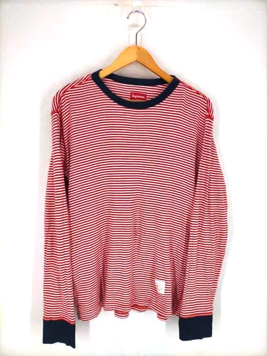 Supreme（シュプリーム） Border LS Tee メンズ トップス