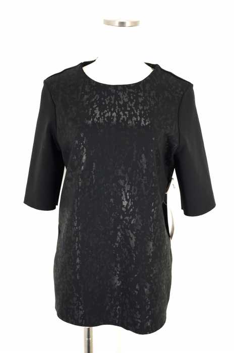 ZARA （ザラ） バックジップレオパード柄トップス レディース トップス