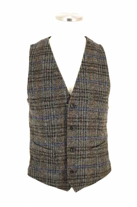 JOURNAL STANDARD TRISECT×Harris Tweed （ジャーナルスタンダードトライセクトハリスツイード） ツイードベスト メンズ トップス