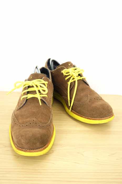 COLE HAAN（コールハーン） スエードウィングチップシューズ メンズ シューズ