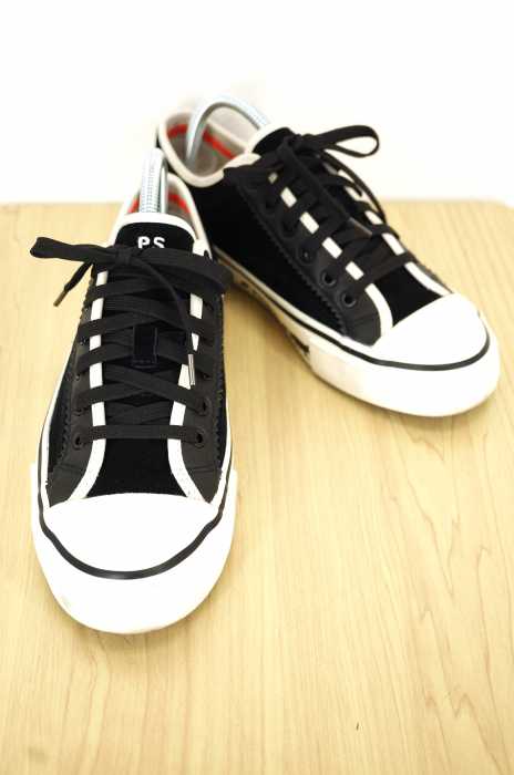 PS Paul Smith （ピーエスポールスミス） レザー切替スウェードローカットスニーカー メンズ シューズ