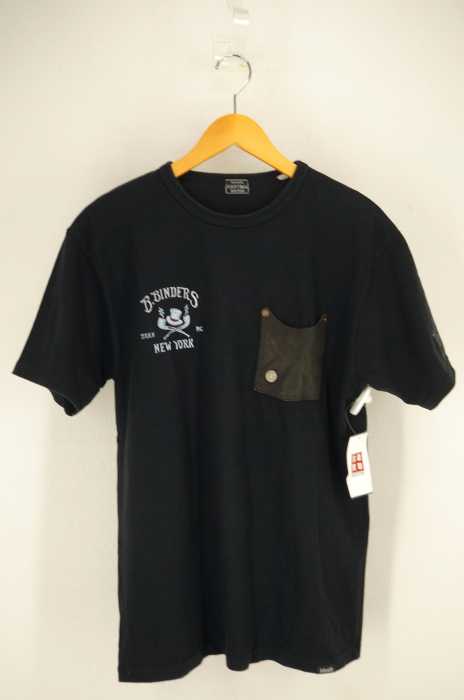 Schott （ショット） レザーポケットバックプリントTシャツ メンズ トップス